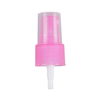 20/410 Rose red Fine Mist Spray Pump for cosmetic bottles