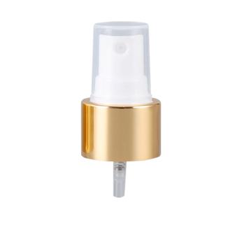 20/410 Gold perfume bottle fine mist sprayer pump
