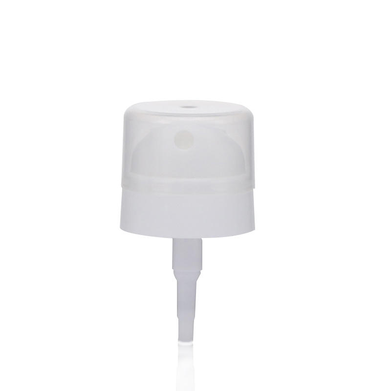 32mm white plastic pp mini sunscreen /crimp sprayer pump
