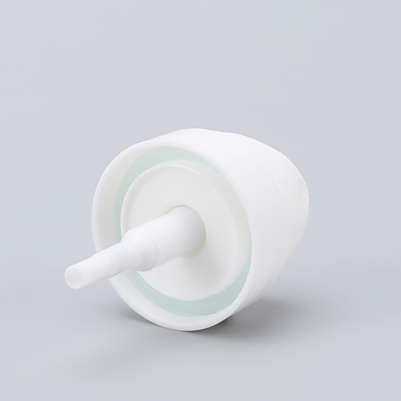 32mm white plastic pp mini sunscreen /crimp sprayer pump